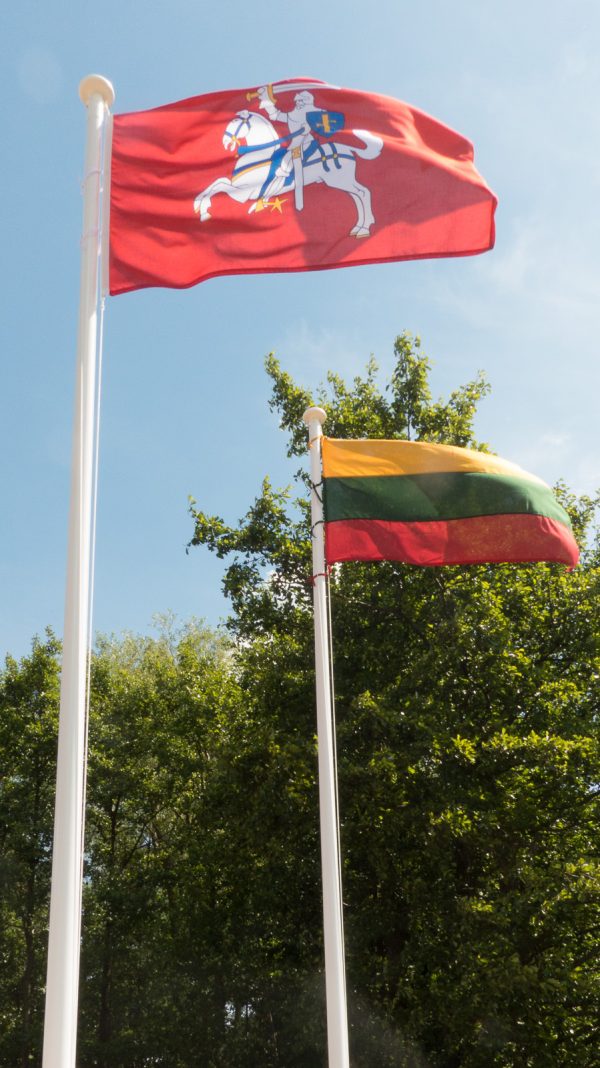 vėliavų stiebai